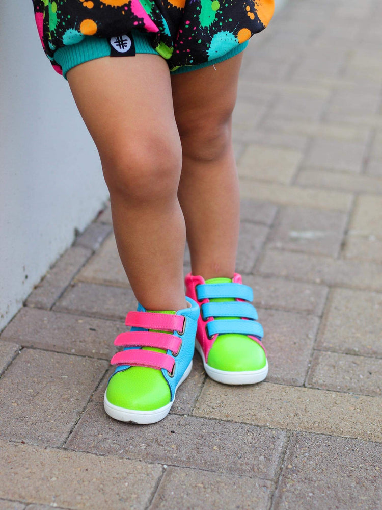 ColorBlock Neon Hightop (Collab with 7# and SoCal Legends)