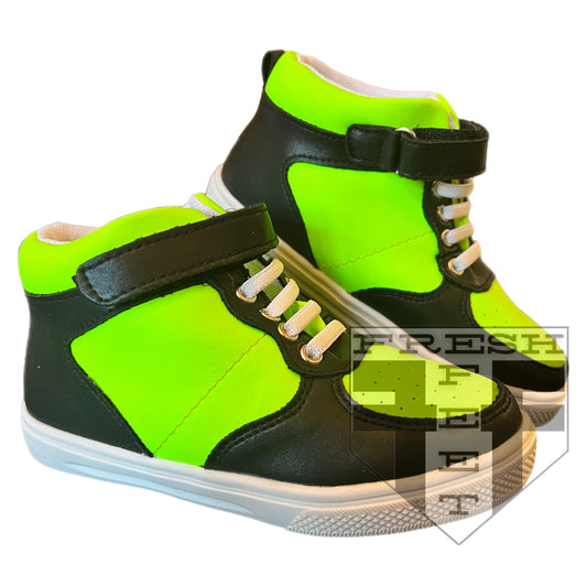 Neon Green/Black Sneaker