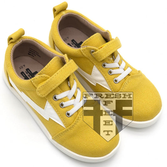 Mustard (Yellow) Fall Canvas Low Tops